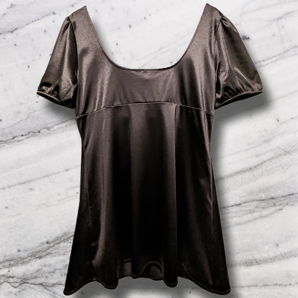 SOLD Divided by H&M Black Mini Dress that is FADED sz XL - Picture 2 of 5